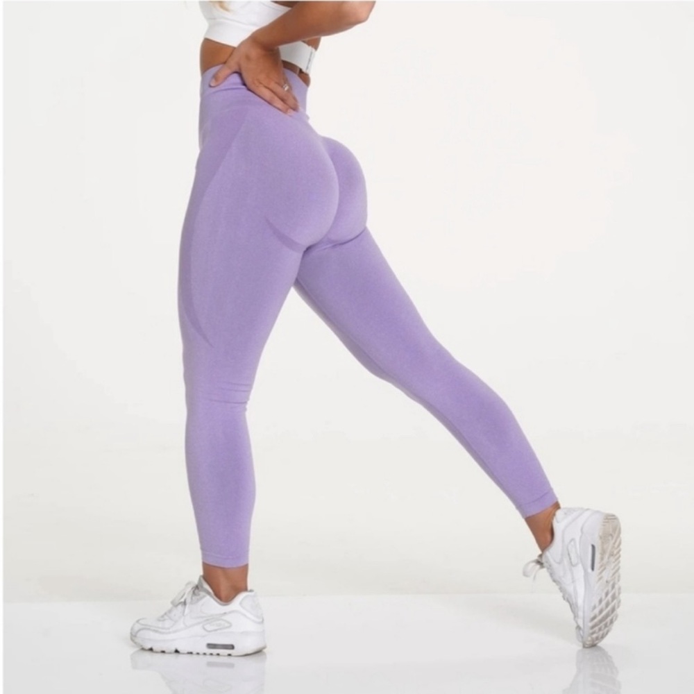 NVGTN Lilac Contour Seamless Leggings